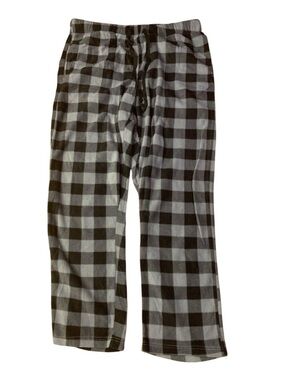 SOVA by Texfit Grey Buffalo Plaid Fleece Pajama Pants XXL